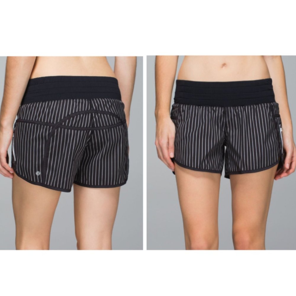 Lululemon RARE Tracker Short II *2-way Stretch Parallel Stripe